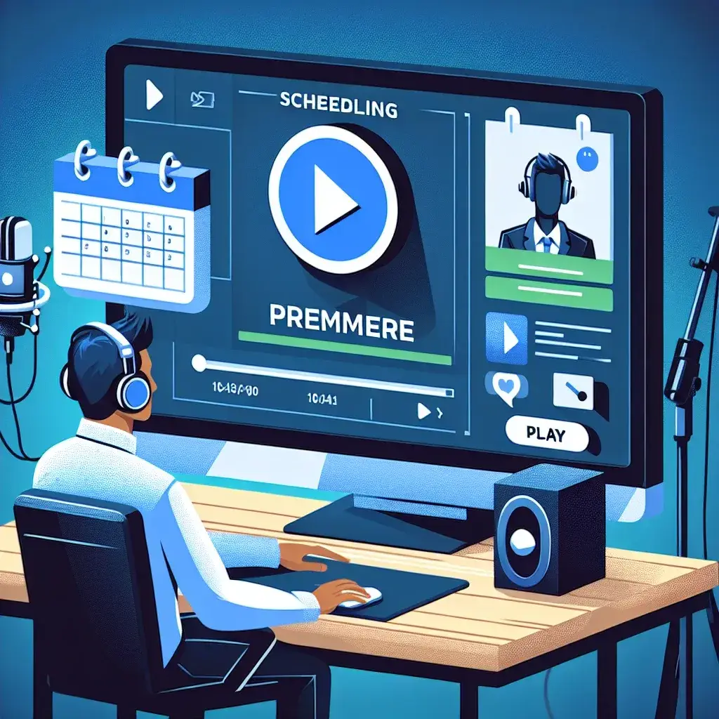 ¿Puedo programar un estreno para videos pregrabados en Twitch?